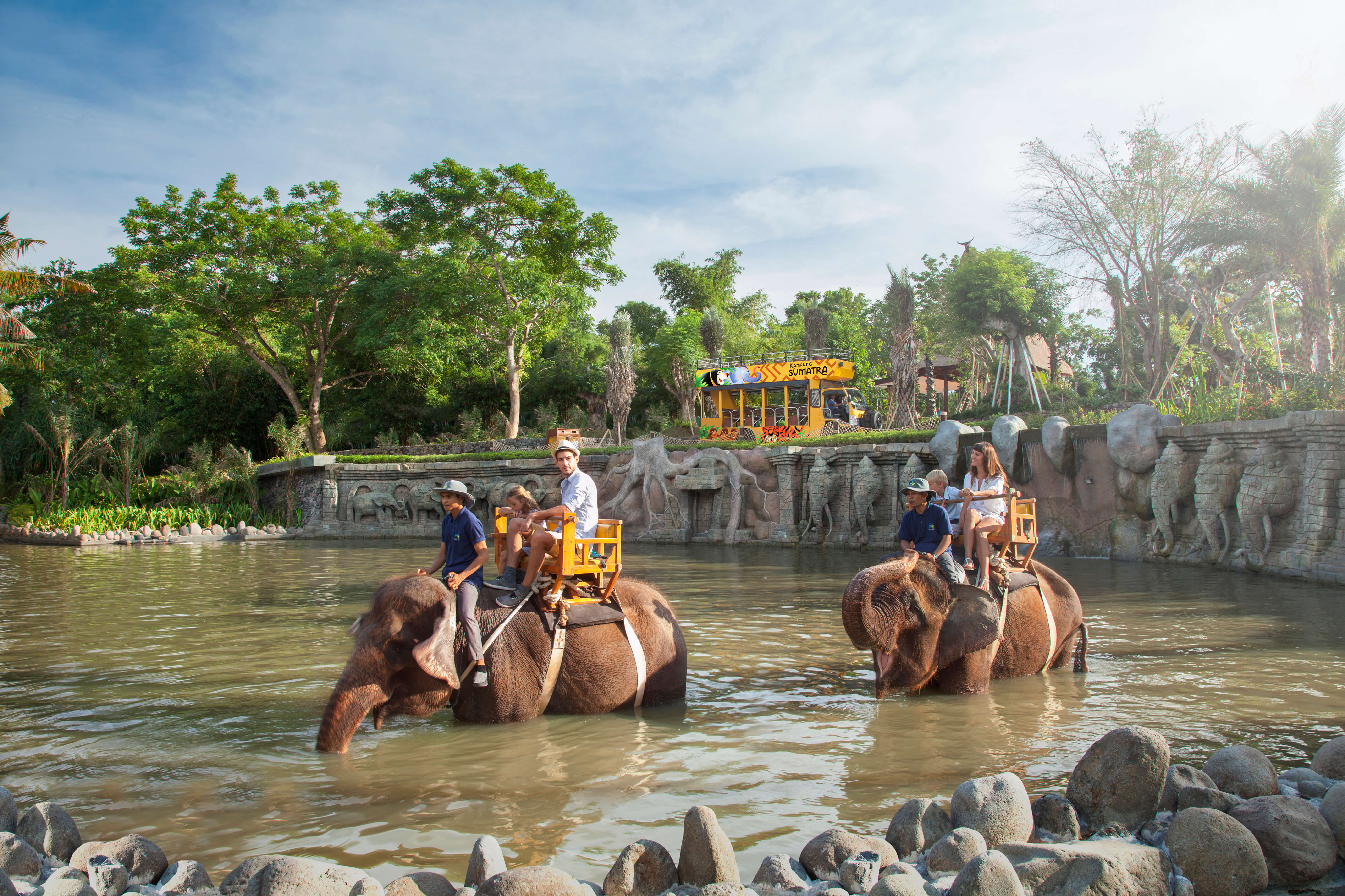 Elephant Expedition at Bali Zoo – Bali Fun Time